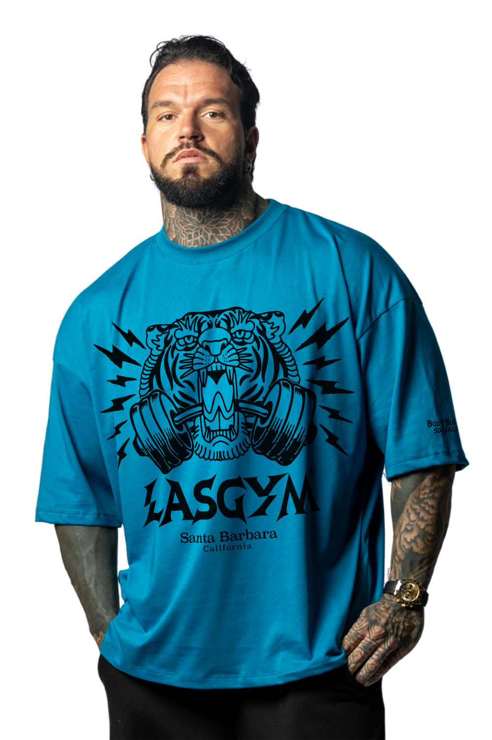 T-shirt S.Over Silverlake BLACK