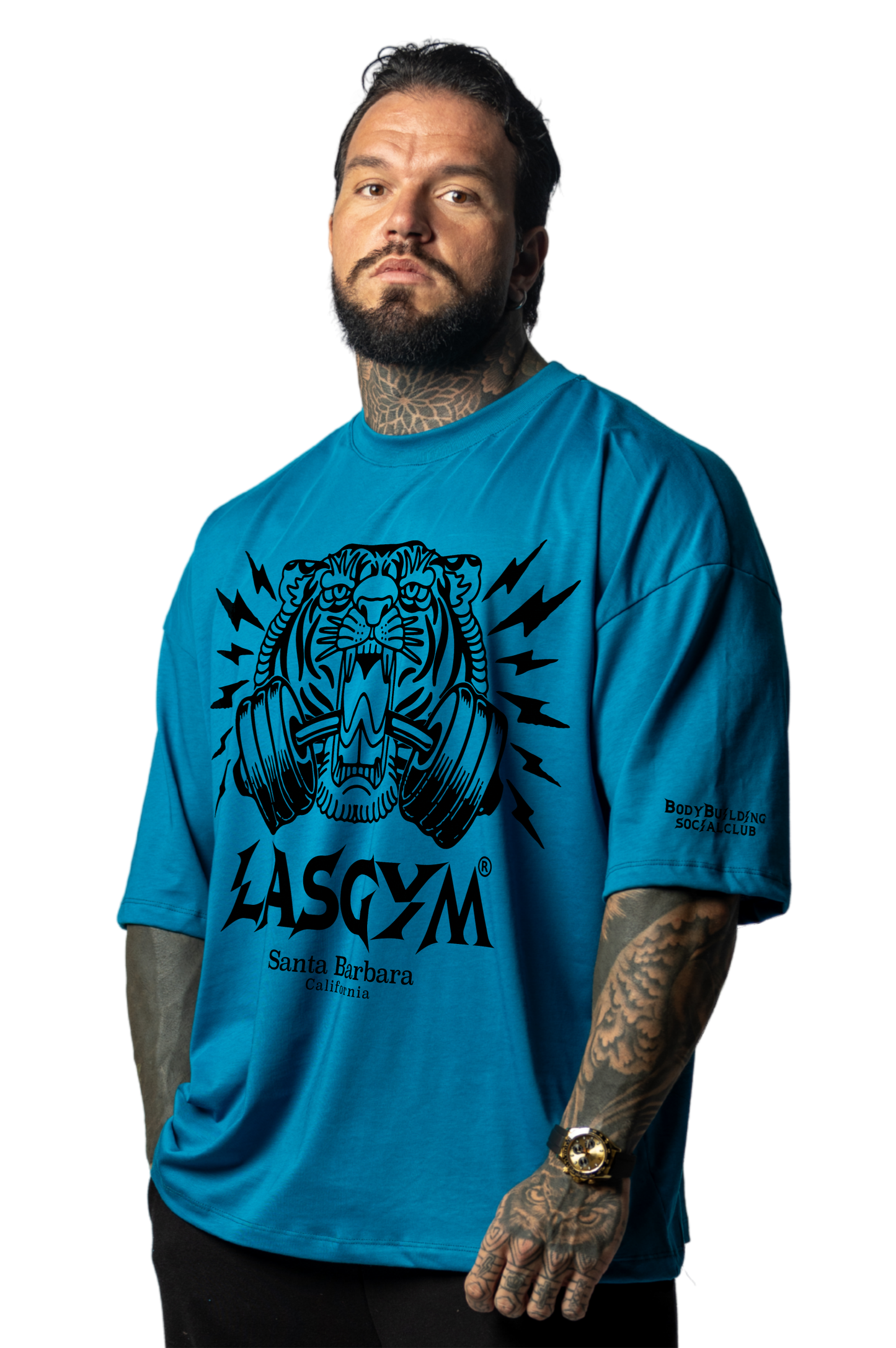 T-shirt S.Over Silverlake BLACK