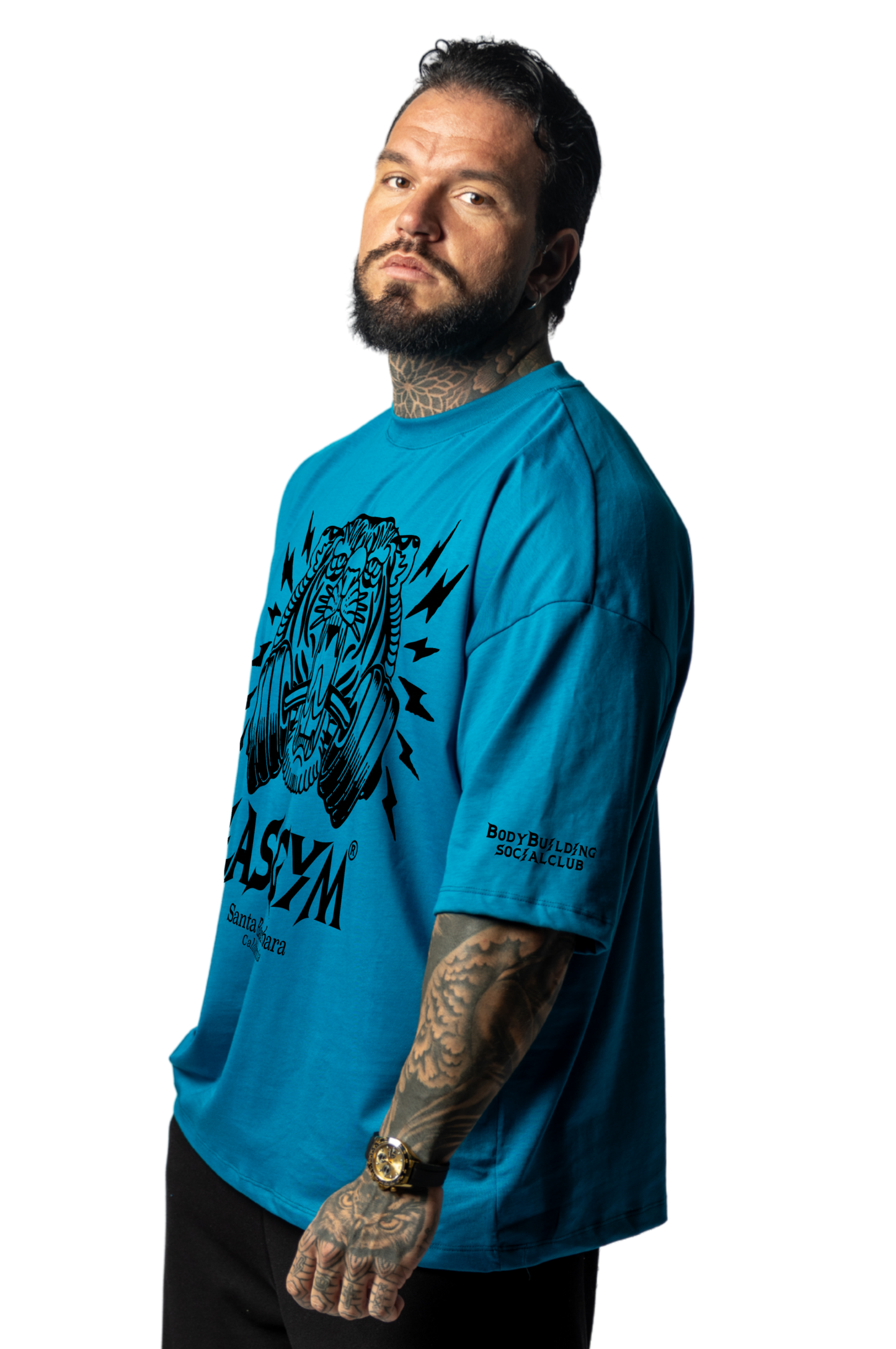 T-shirt S.Over Silverlake BLACK