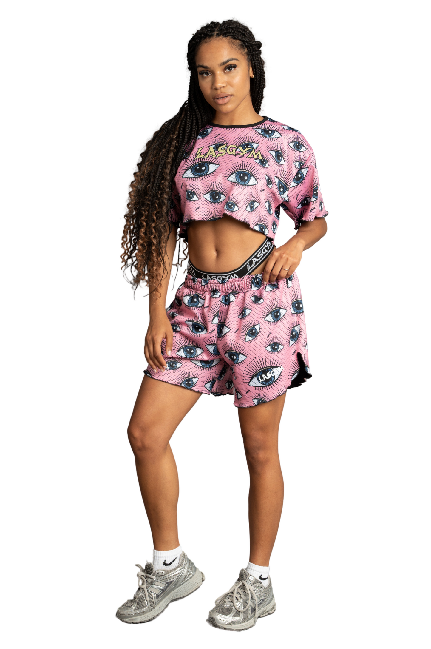 KENDALL EYES CROP T-SHIRTS