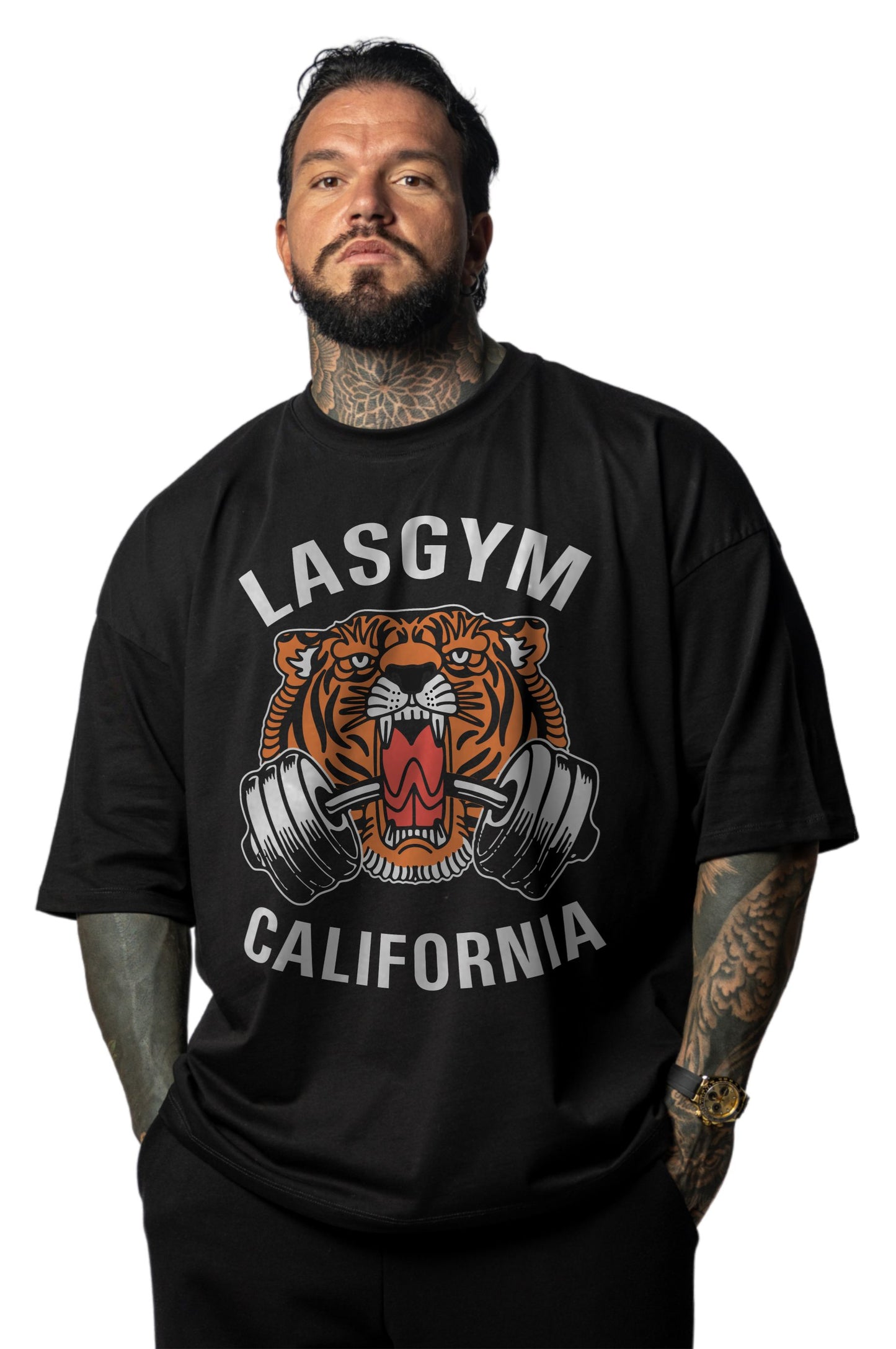 SRCN X LASGYM UNISEX Oversized T-shirt