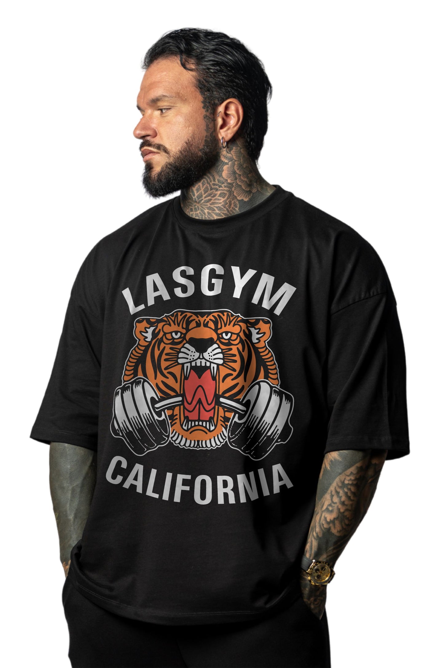 SRCN X LASGYM UNISEX Oversized T-shirt