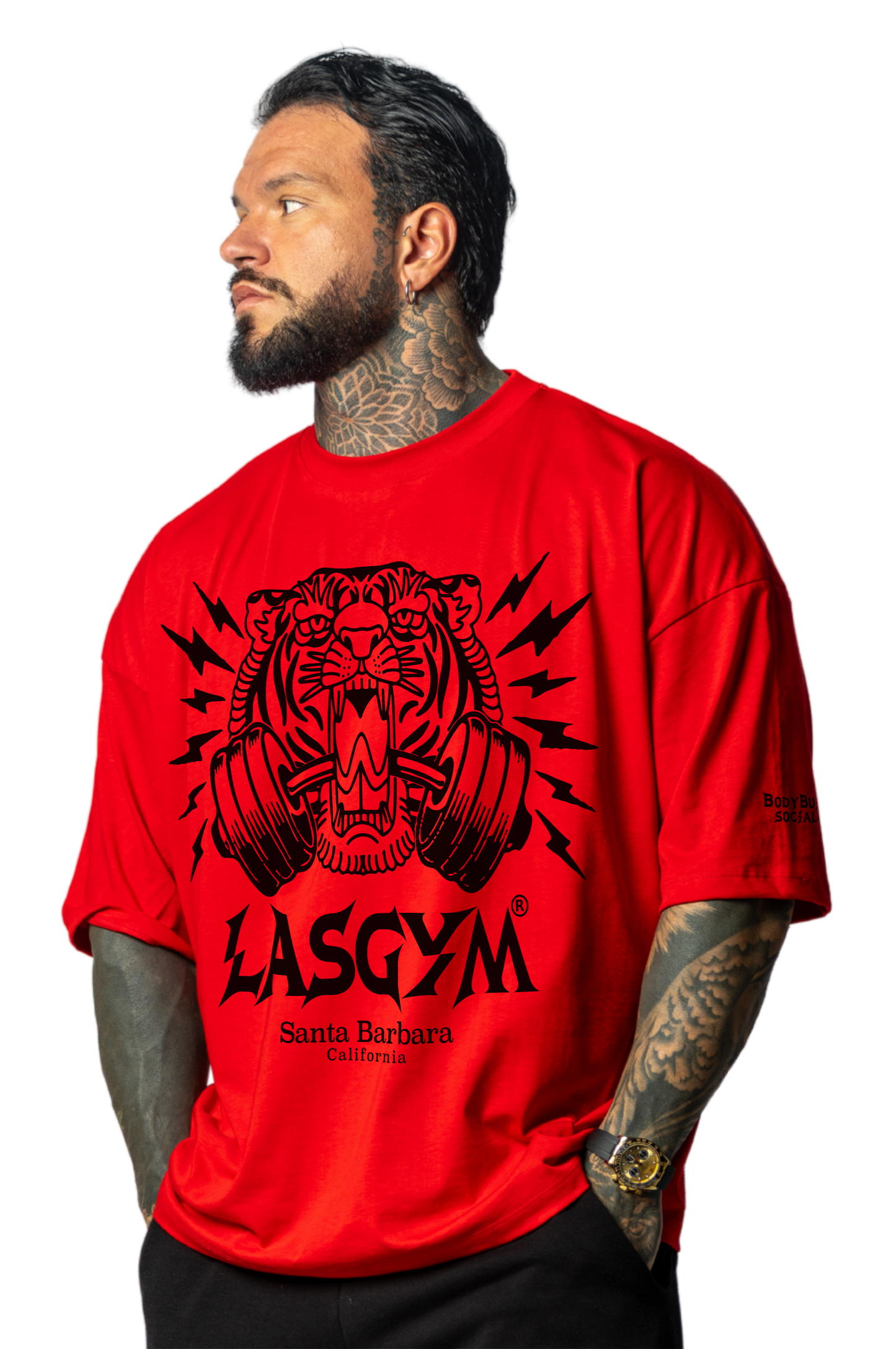 T-shirt S.Over Silverlake BLACK