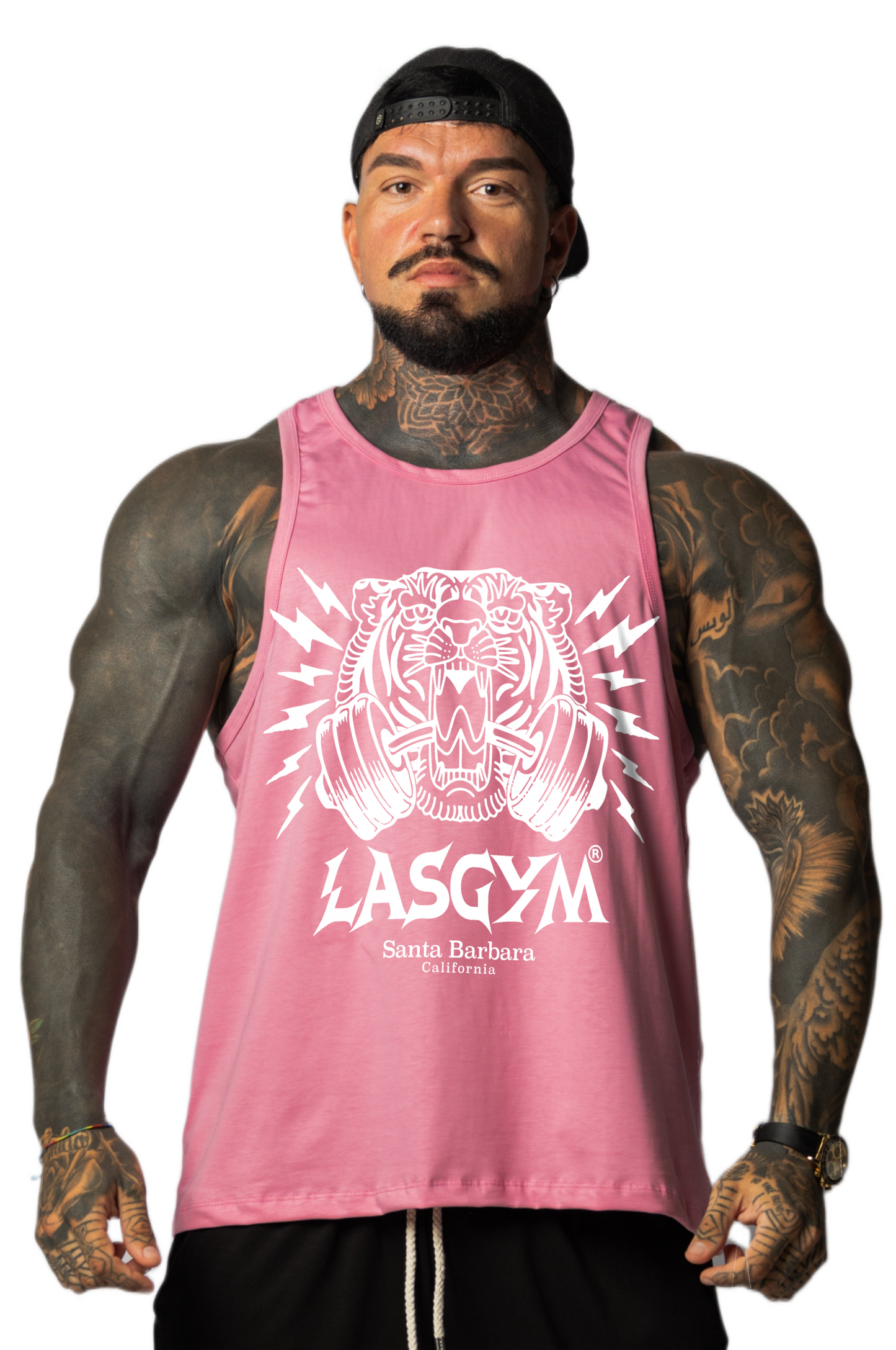 Camiseta sin mangas al atardecer