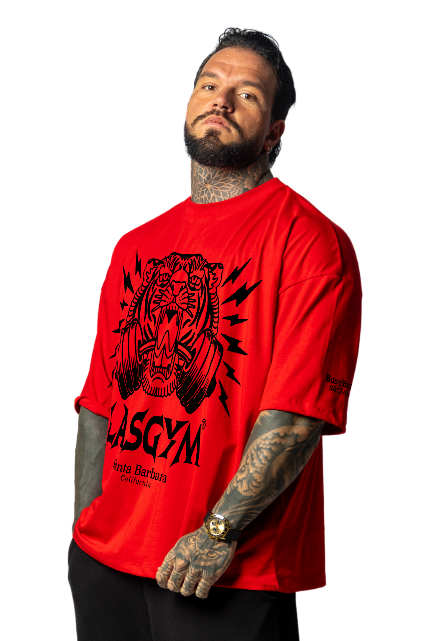 T-shirt S.Over Silverlake BLACK