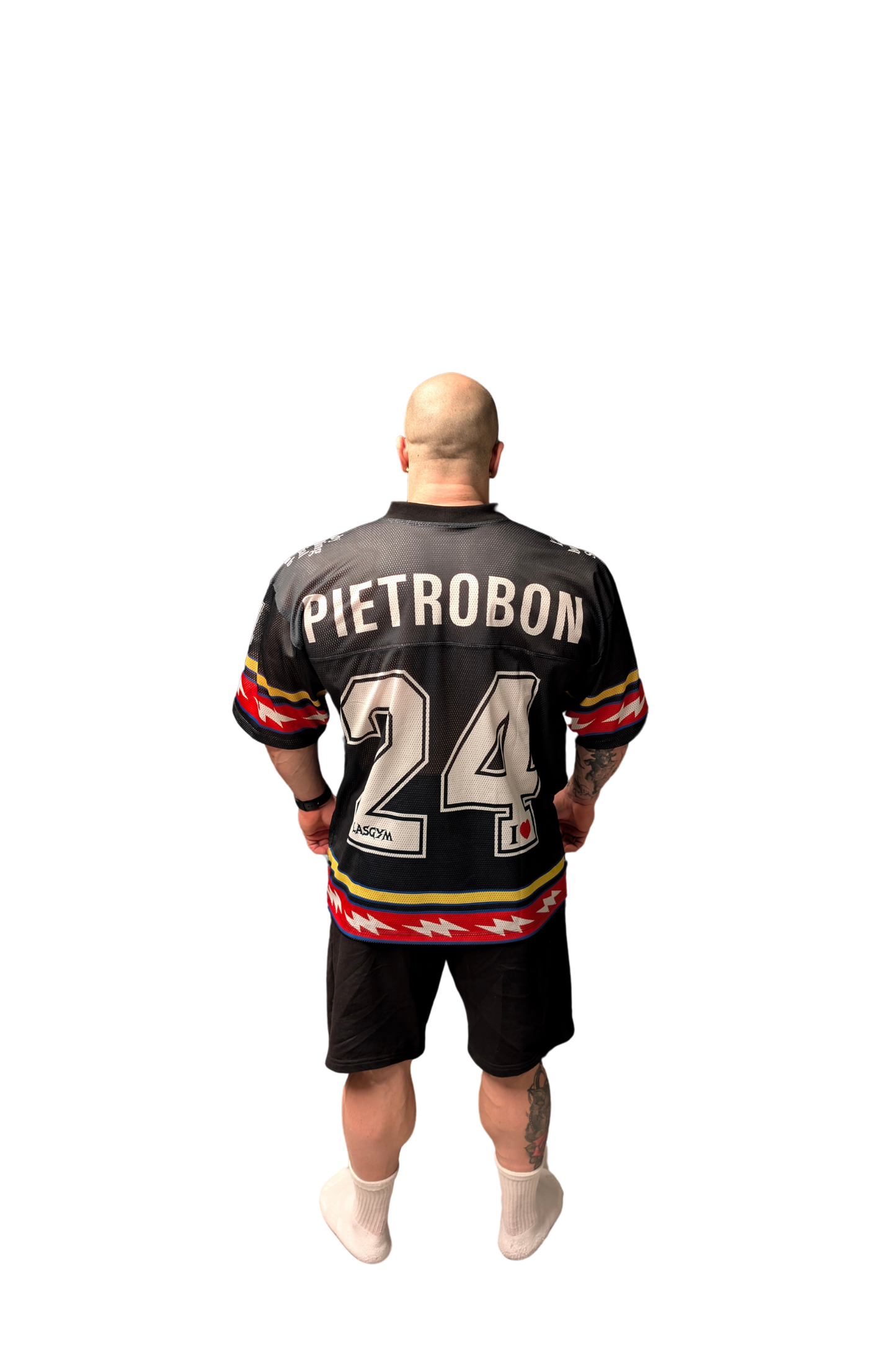 CAMISETAS RUMANIA MUSCLE FESTIVAL X PIETROBON IFBBPRO (ELECCIÓN DE NOMBRE PERSONALIZABLE)