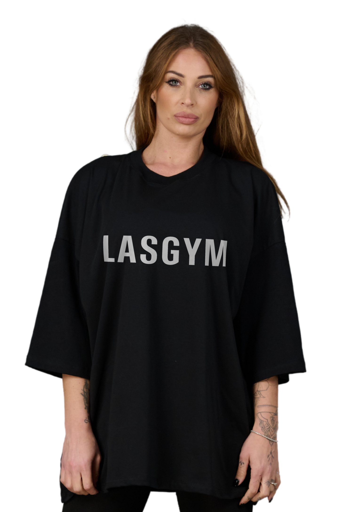 Camiseta oversize OLD TIGER AZUL UNISEX