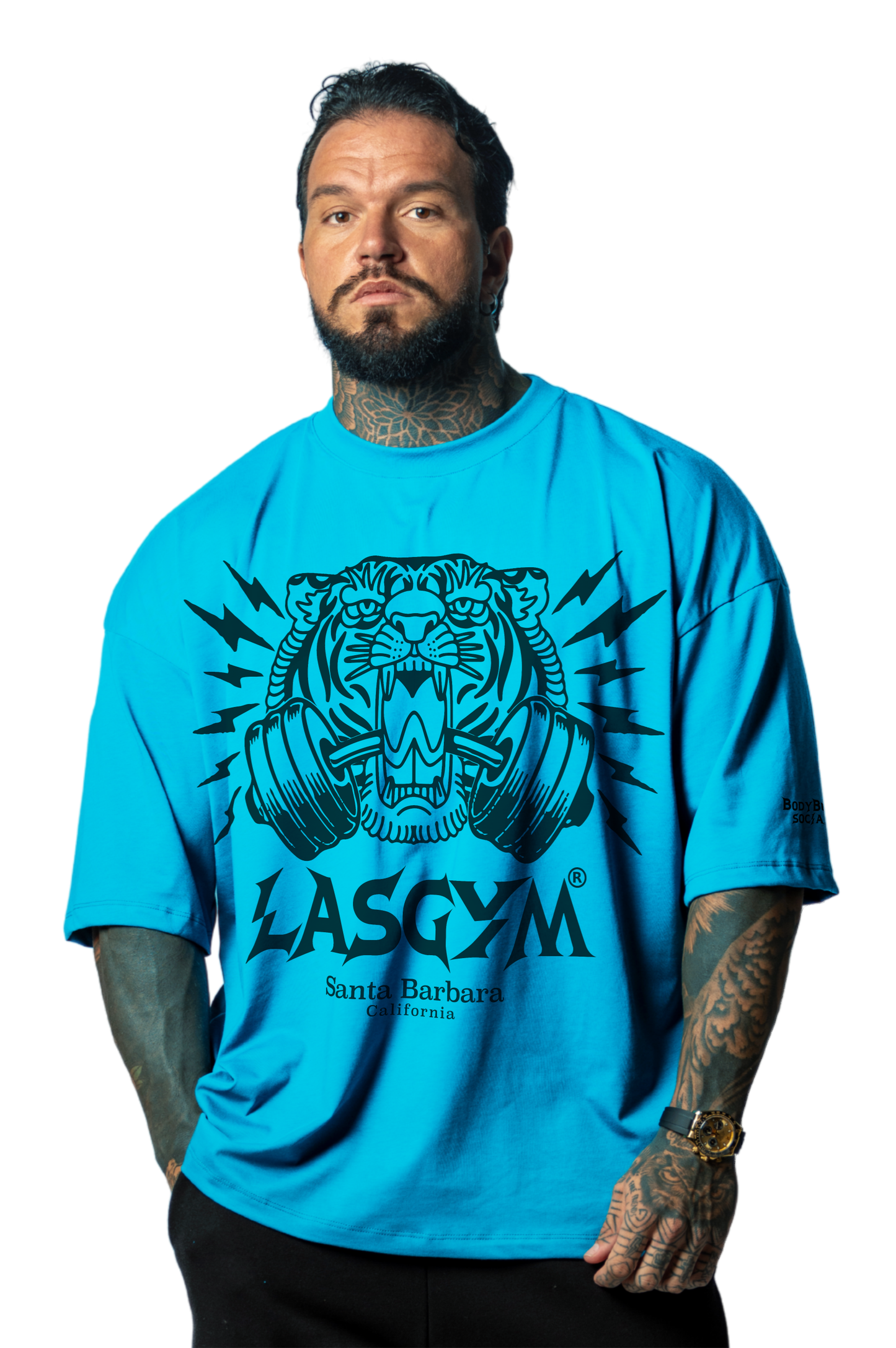 T-shirt S.Over Silverlake BLACK