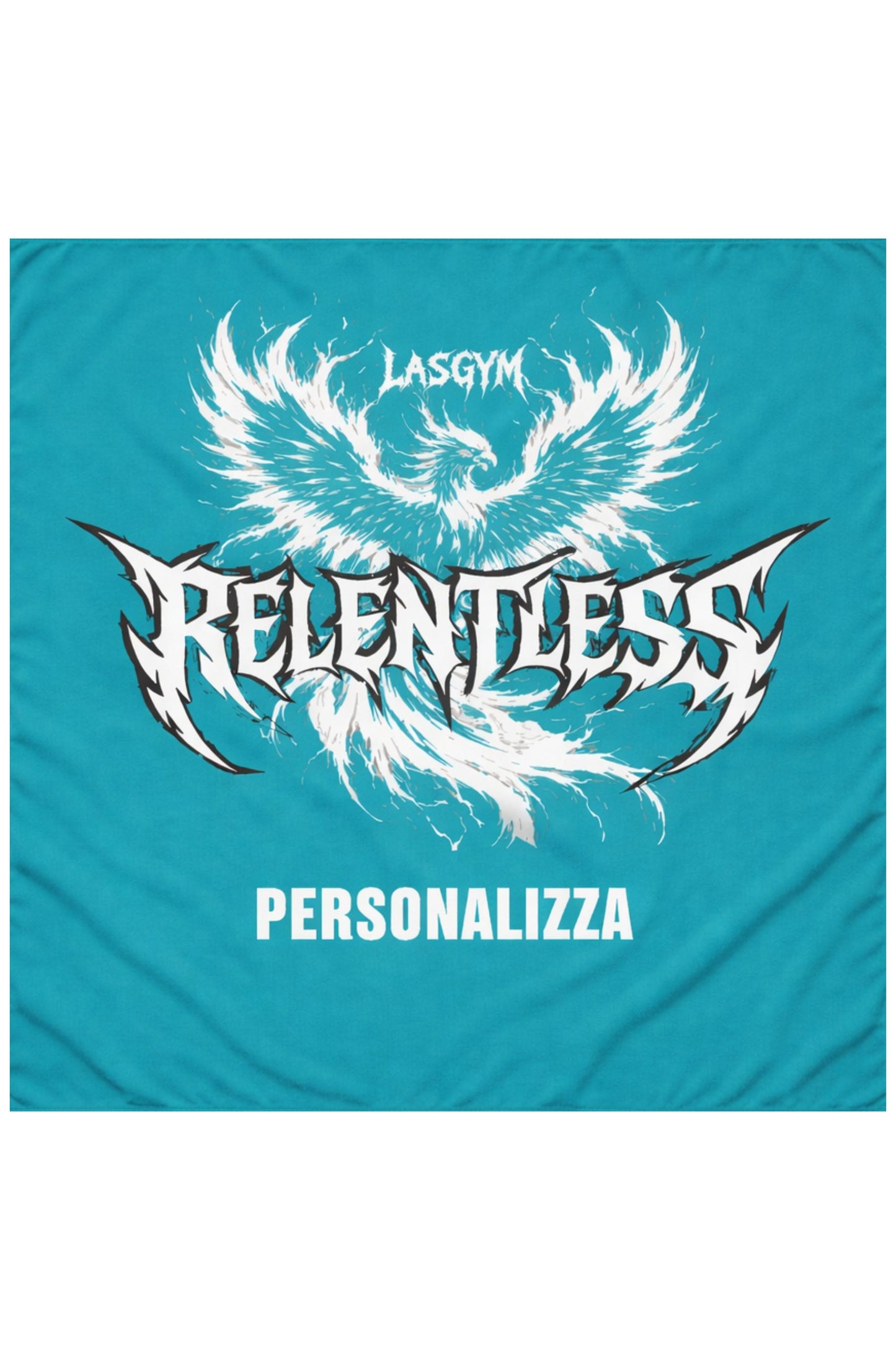 BACKSTAGE TOWEL relentless Personalizzabile