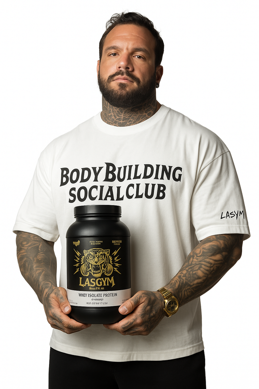 Lasgym® Whey Isolate Chocolate Protein (907g, 2lb)