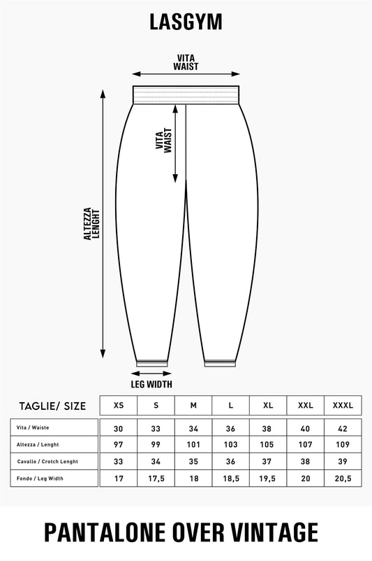 Pantalone Over Vintage
