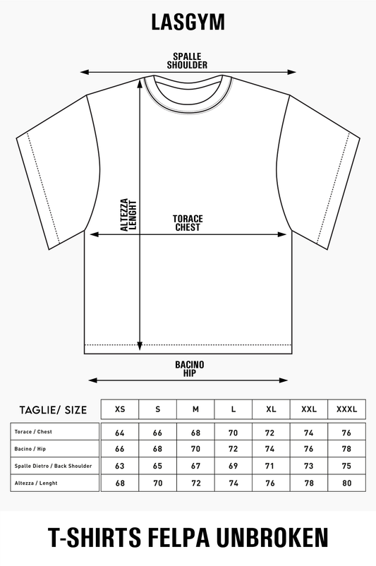 T-shirt Felpa UNBROKEN ROUND