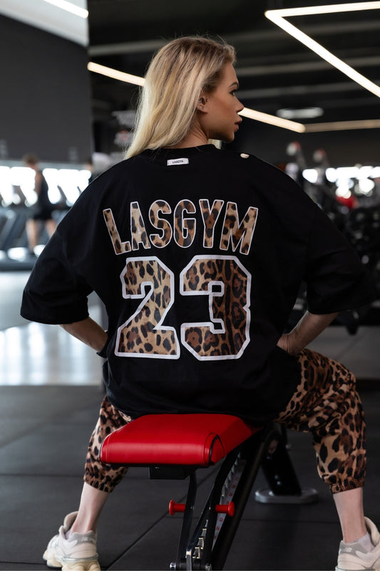 T-shirt S.Over Bikini Athlete Leopard