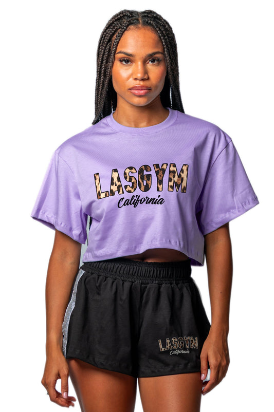 T-shirt Crop Lasgym LEO