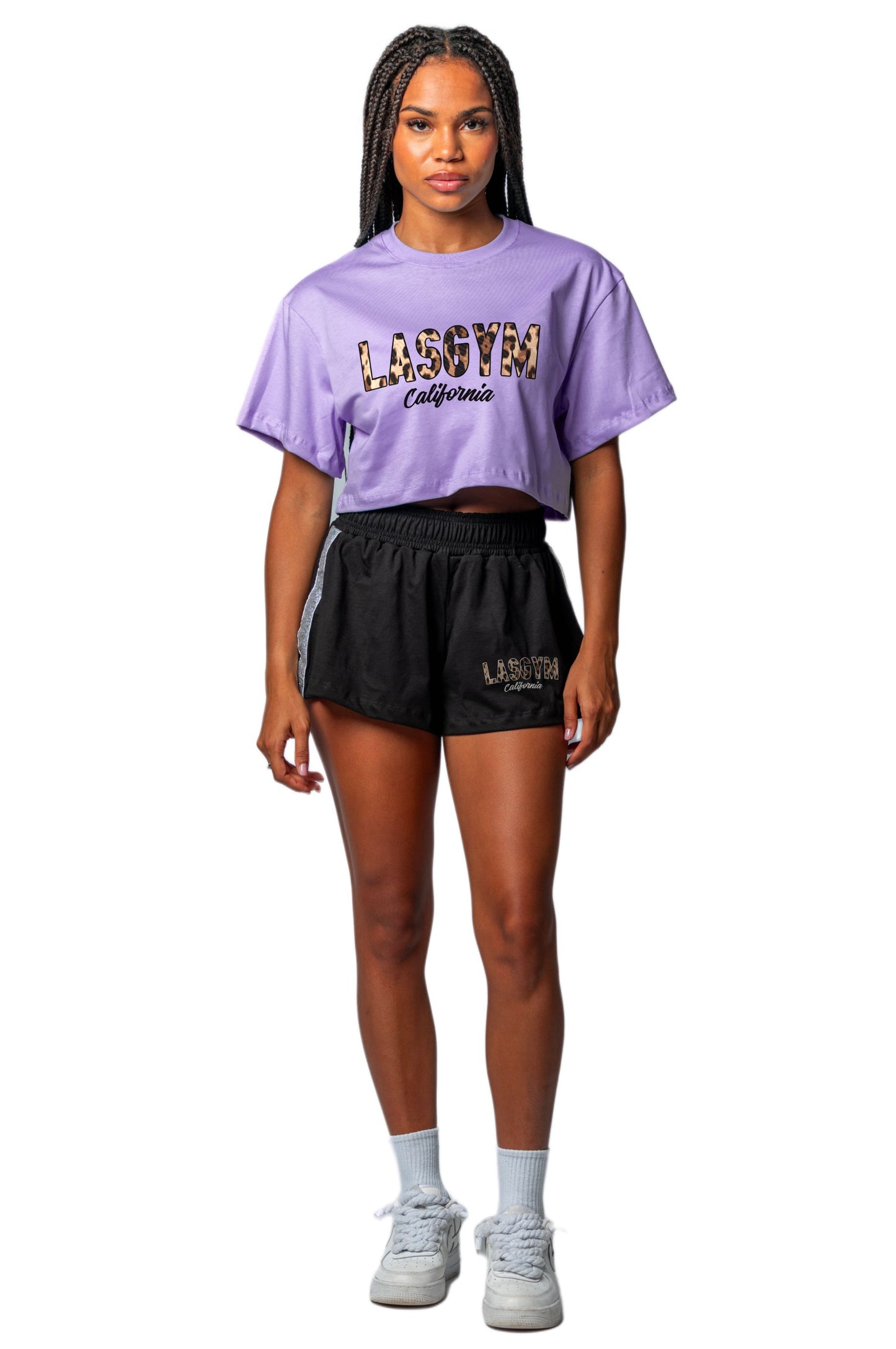 T-shirt Crop Lasgym LEO
