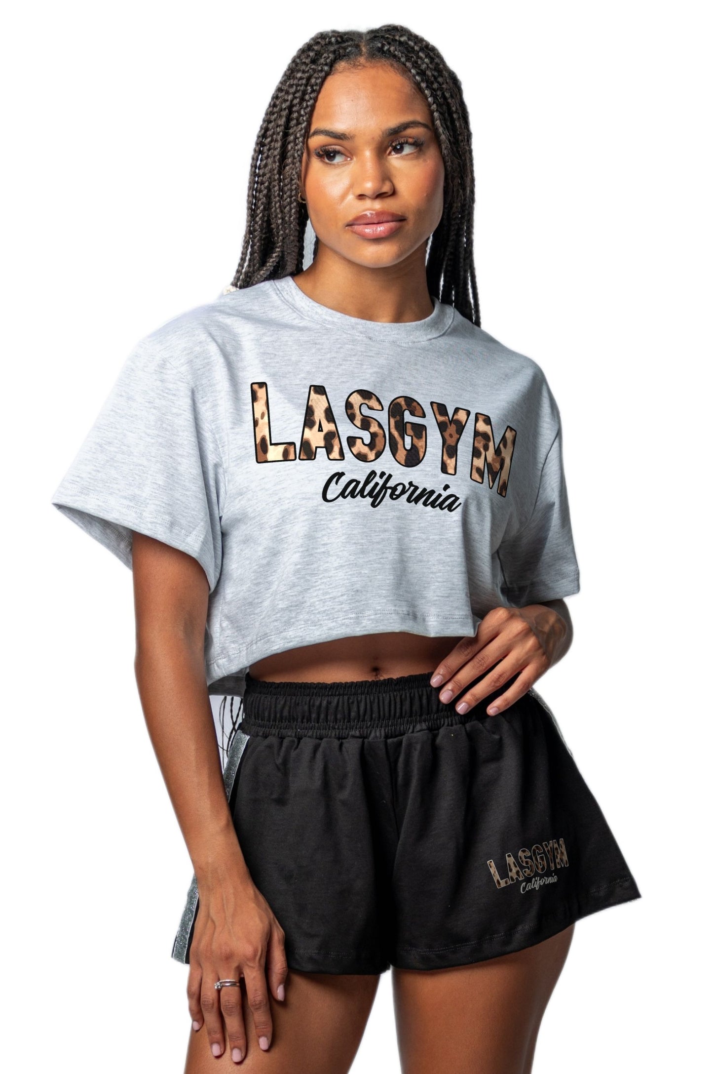T-shirt Crop LEO Wellness Athlete