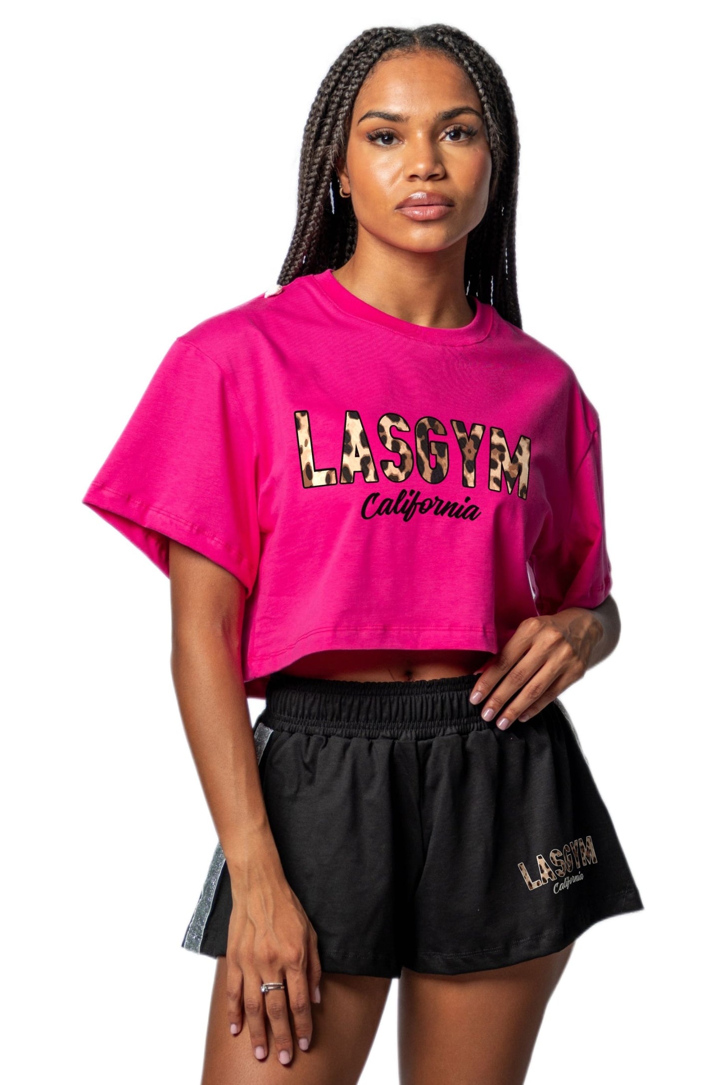 T-shirt Crop LEO Wellness Athlete