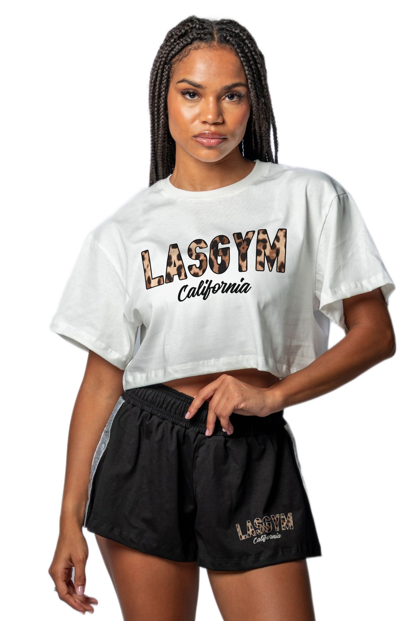 T-shirt Crop LEO Wellness Athlete