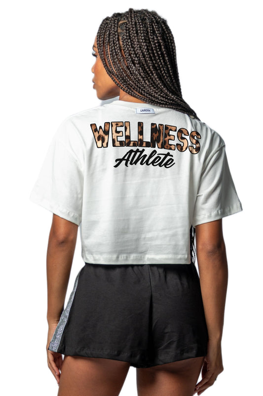 T-shirt Crop LEO Wellness Athlete