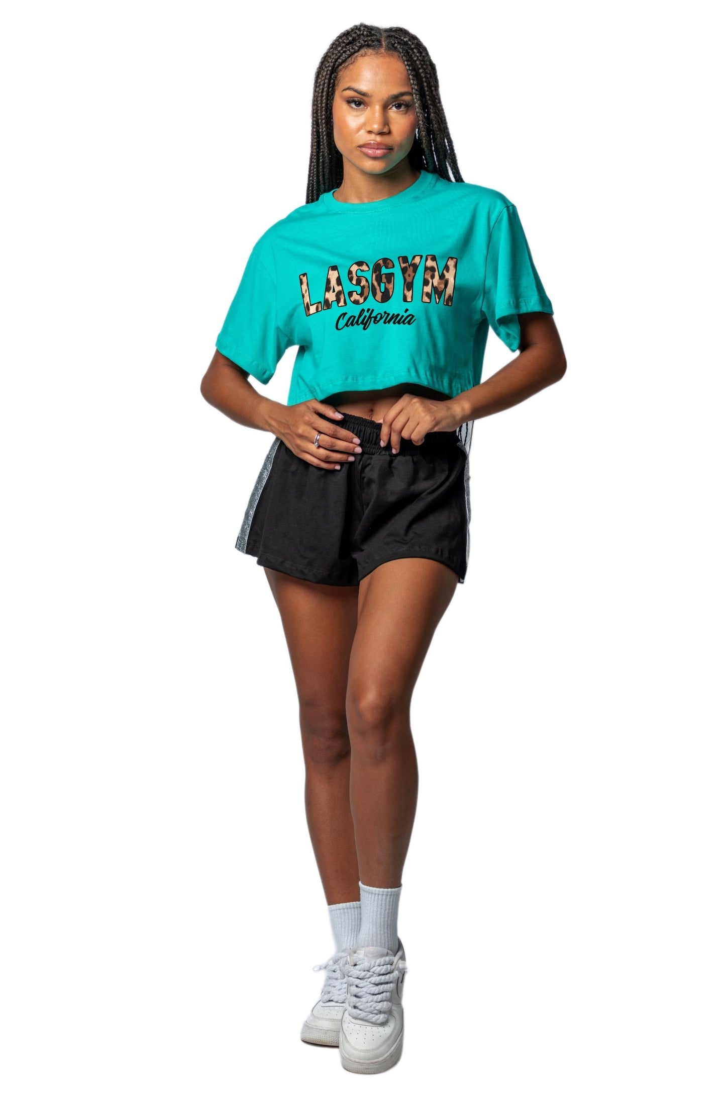 T-shirt Crop LEO Wellness Athlete