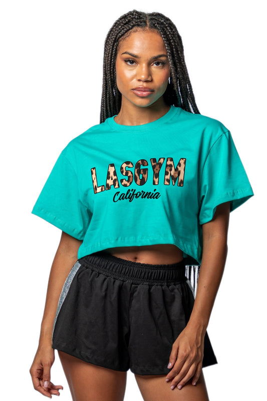 T-shirt Crop Lasgym LEO