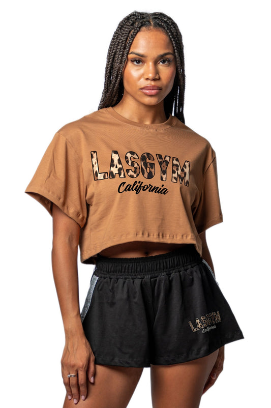 T-shirt Crop Lasgym LEO