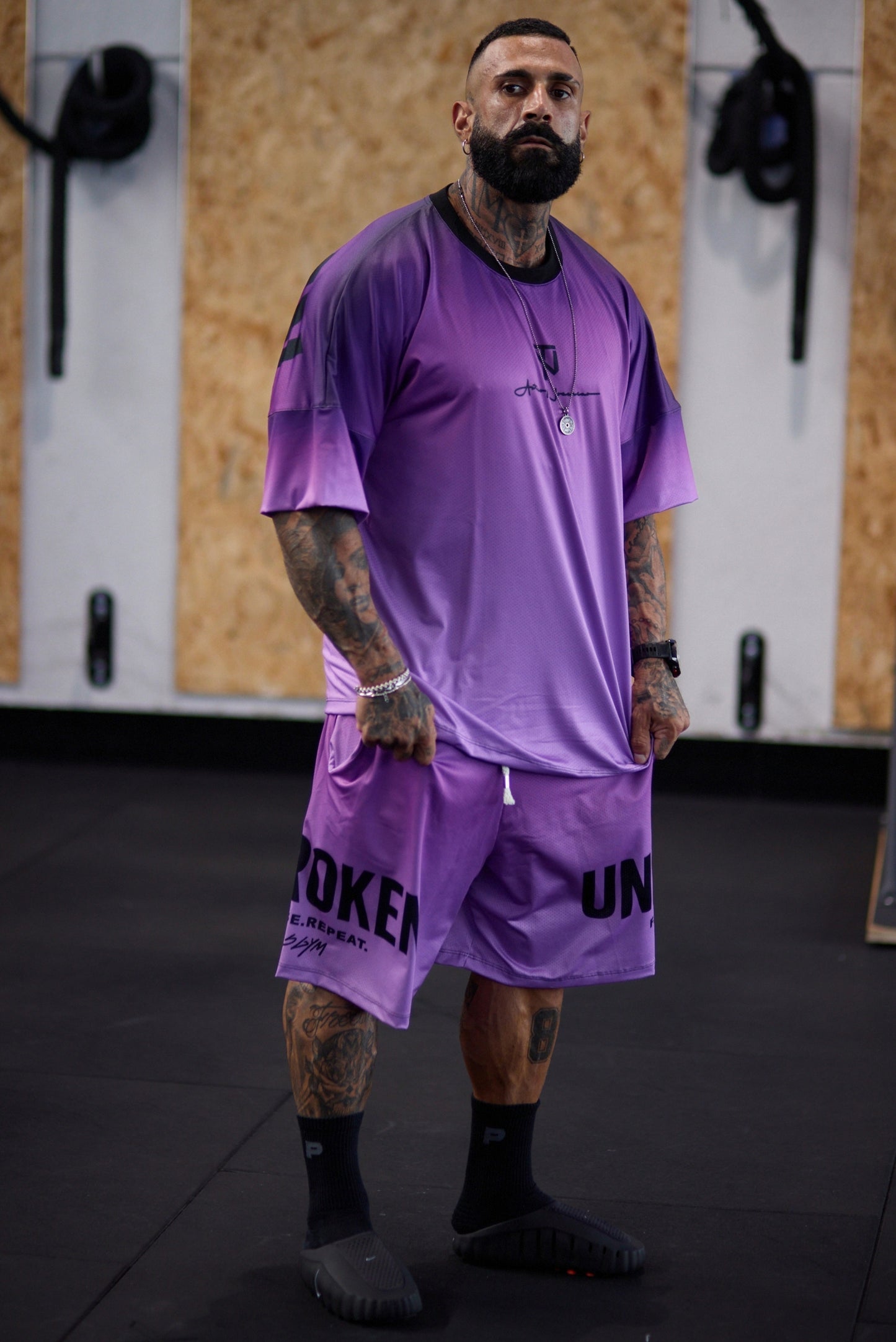 Shorts Over Performance Degradè Unbroken