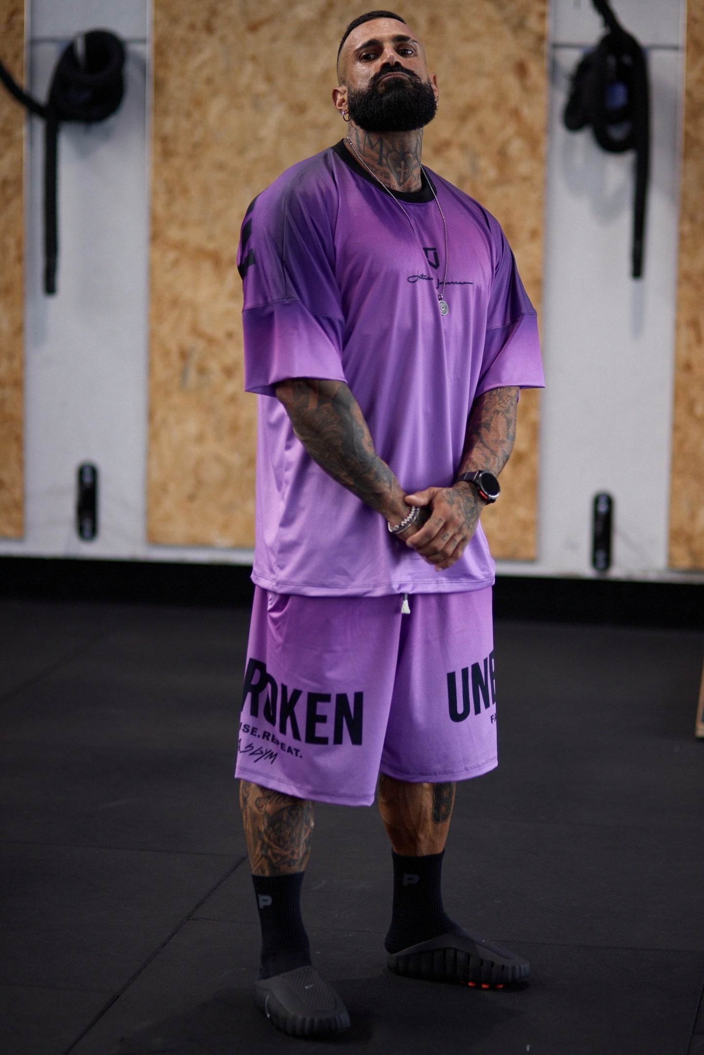Shorts Over Performance Degradè Unbroken