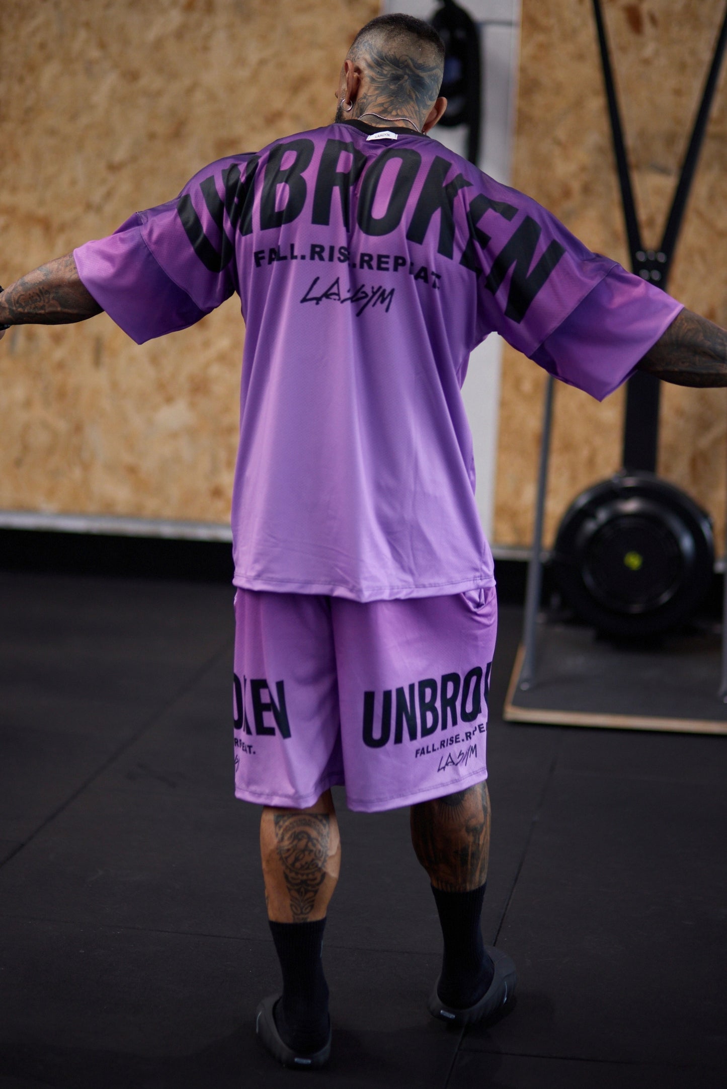 T-shirt S.Over Degradè Unbroken