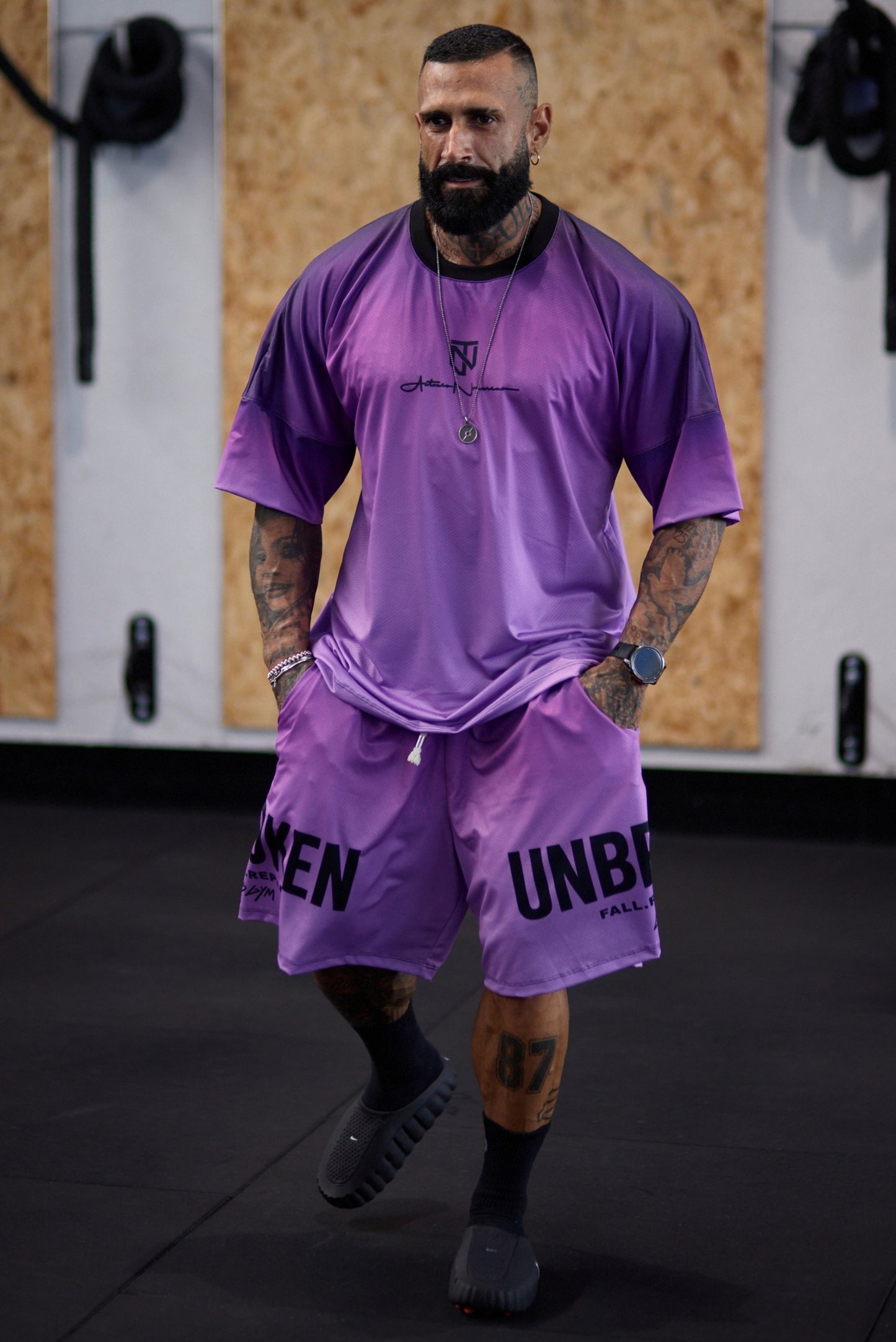 T-shirt S.Over Degradè Unbroken