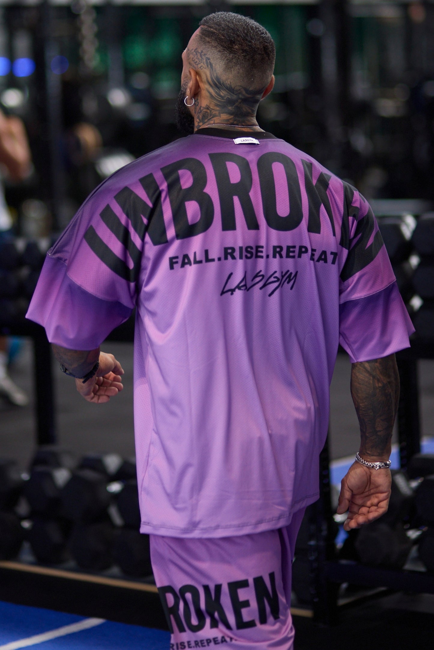 T-shirt S.Over Degradè Unbroken