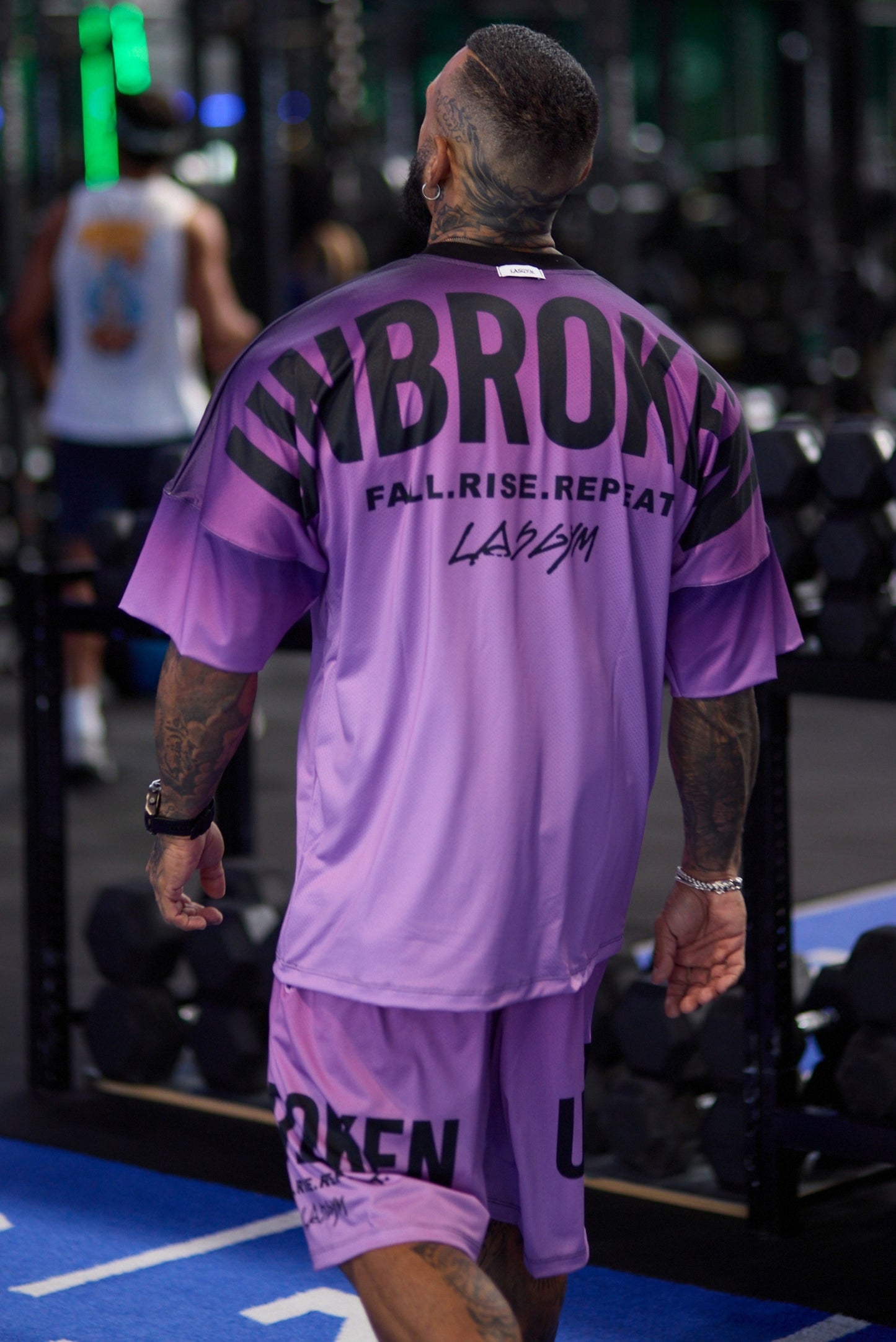 T-shirt S.Over Degradè Unbroken