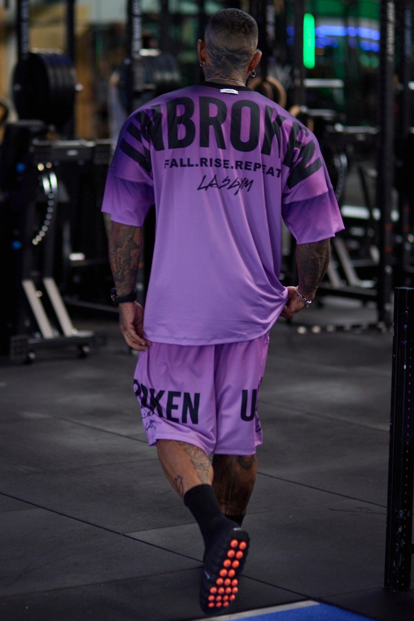 Shorts Over Performance Degradè Unbroken