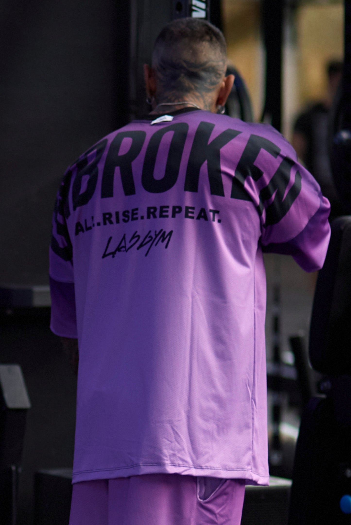 T-shirt S.Over Degradè Unbroken