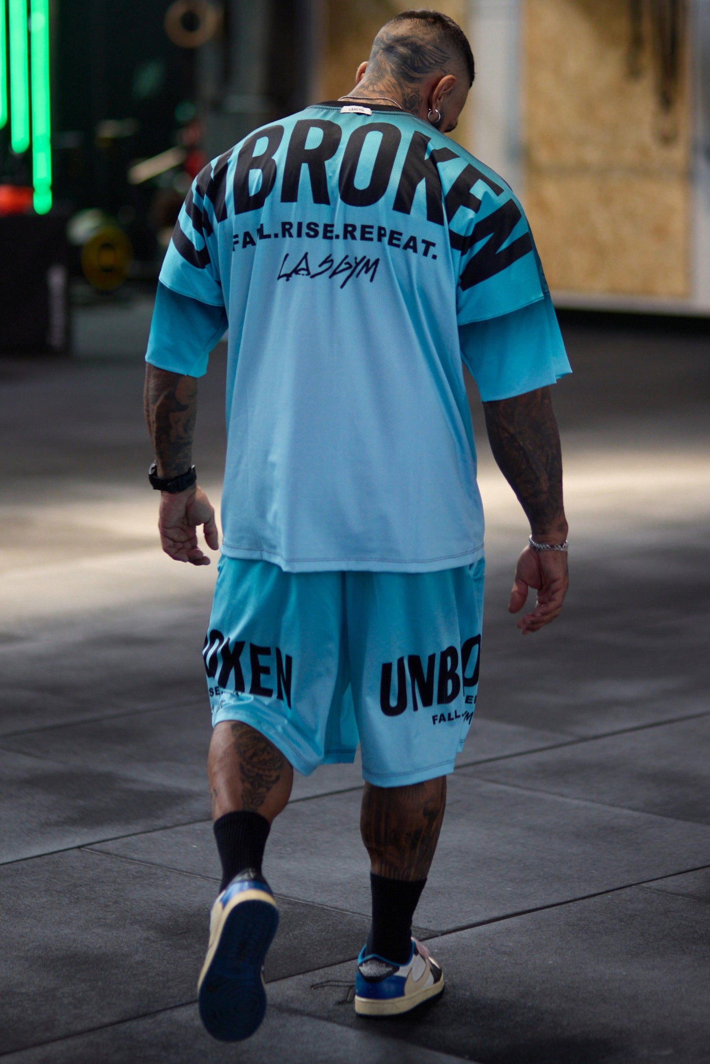 Shorts Over Performance Degradè Unbroken