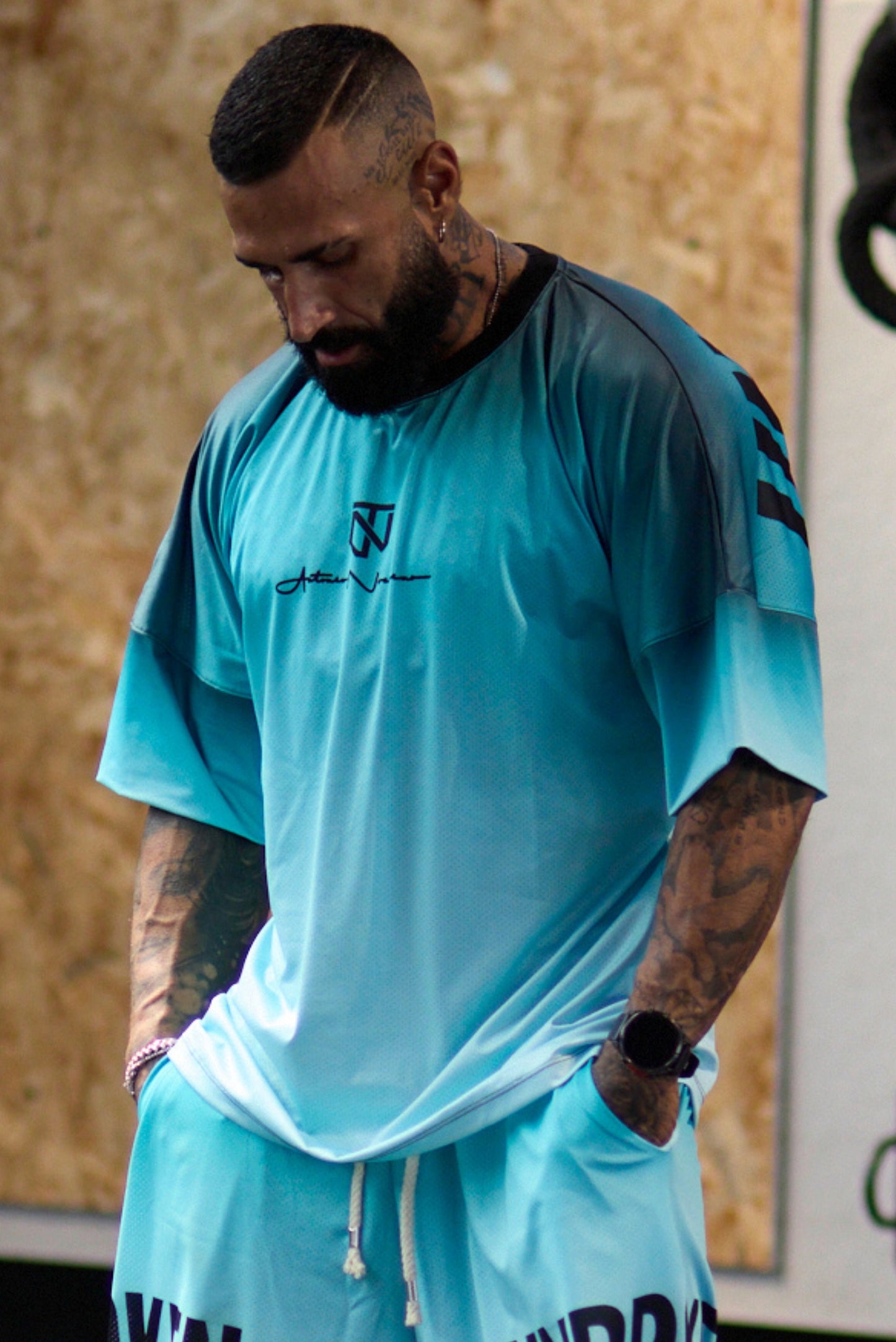 T-shirt S.Over Degradè Unbroken