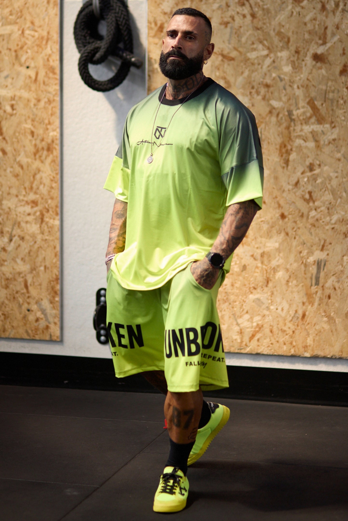 T-shirt S.Over Degradè Unbroken