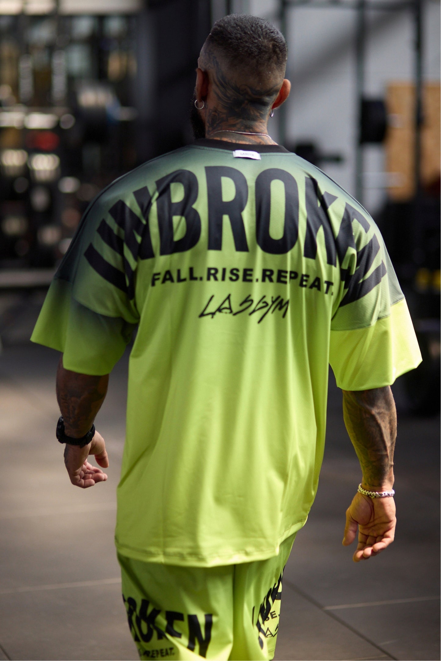 T-shirt S.Over Degradè Unbroken