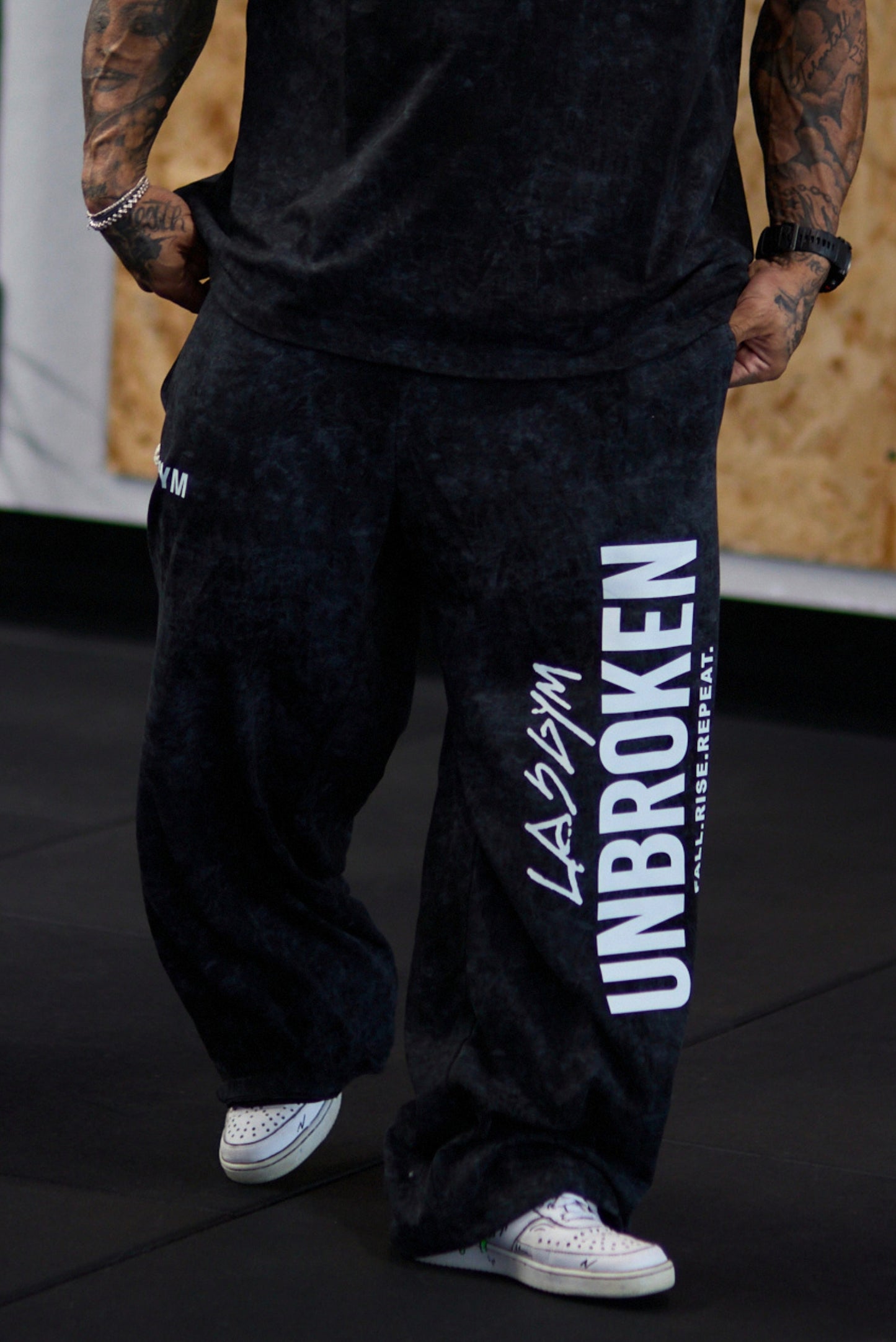 Pantalone Baggy Delavè Unbroken