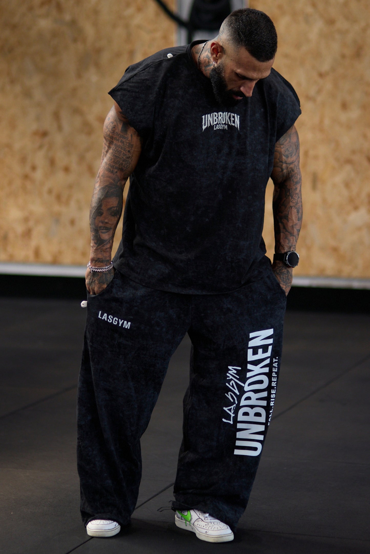 Pantalone Baggy Delavè Unbroken