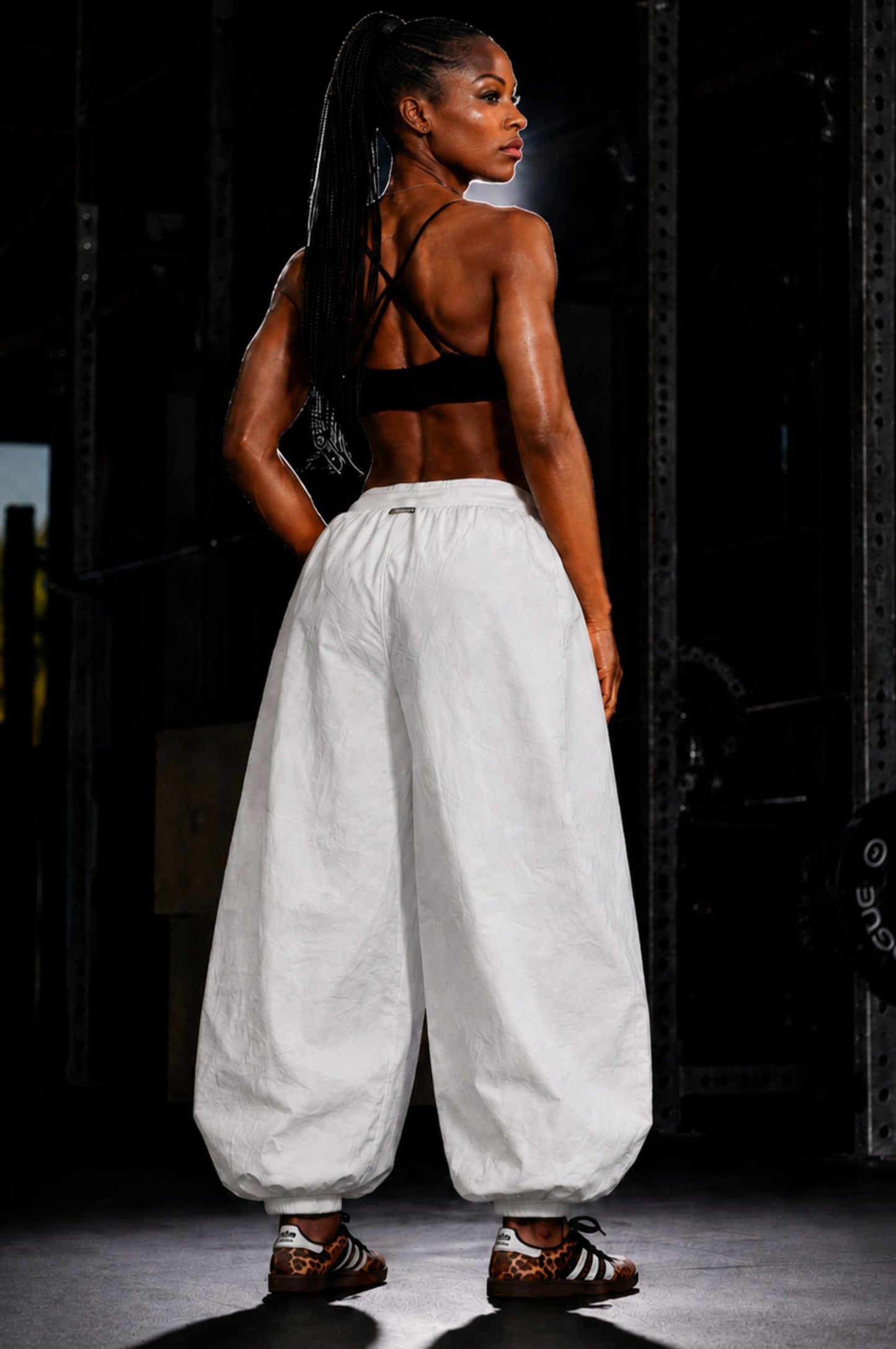 Pantalone Over Vintage Stripe