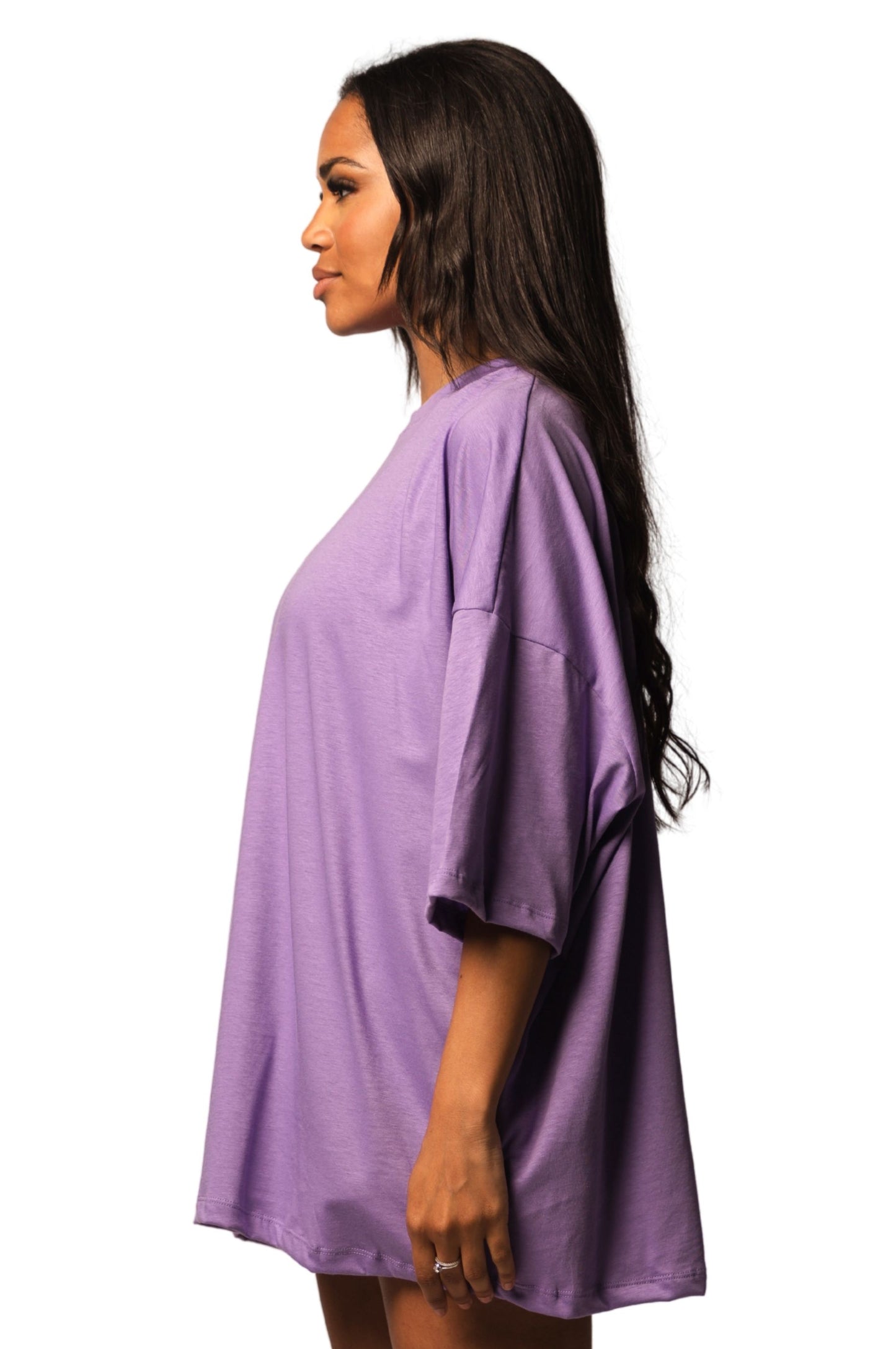 T-shirt S.Over COLOR Lilla