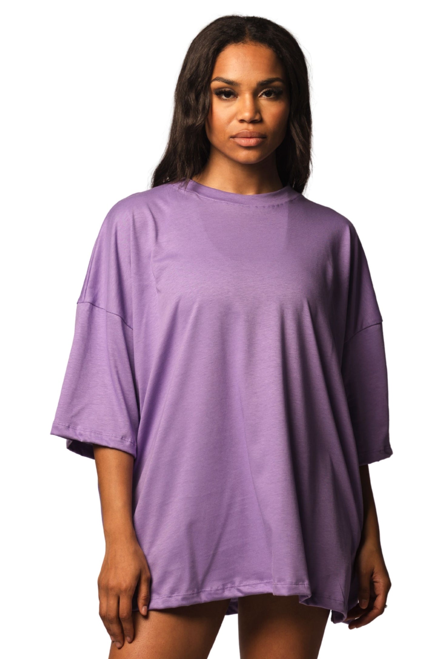 T-shirt S.Over COLOR Lilla