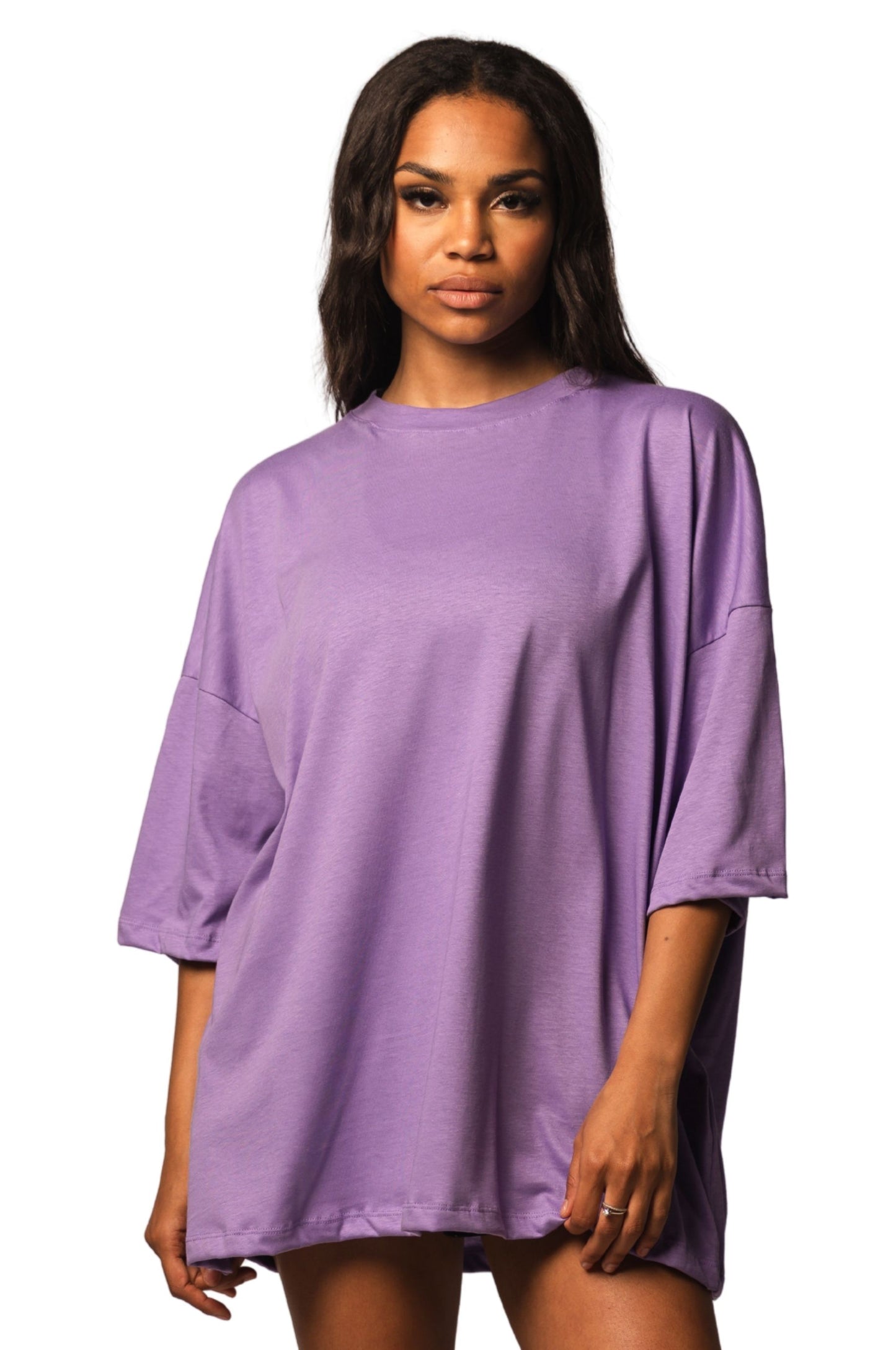 T-shirt S.Over COLOR Lilla