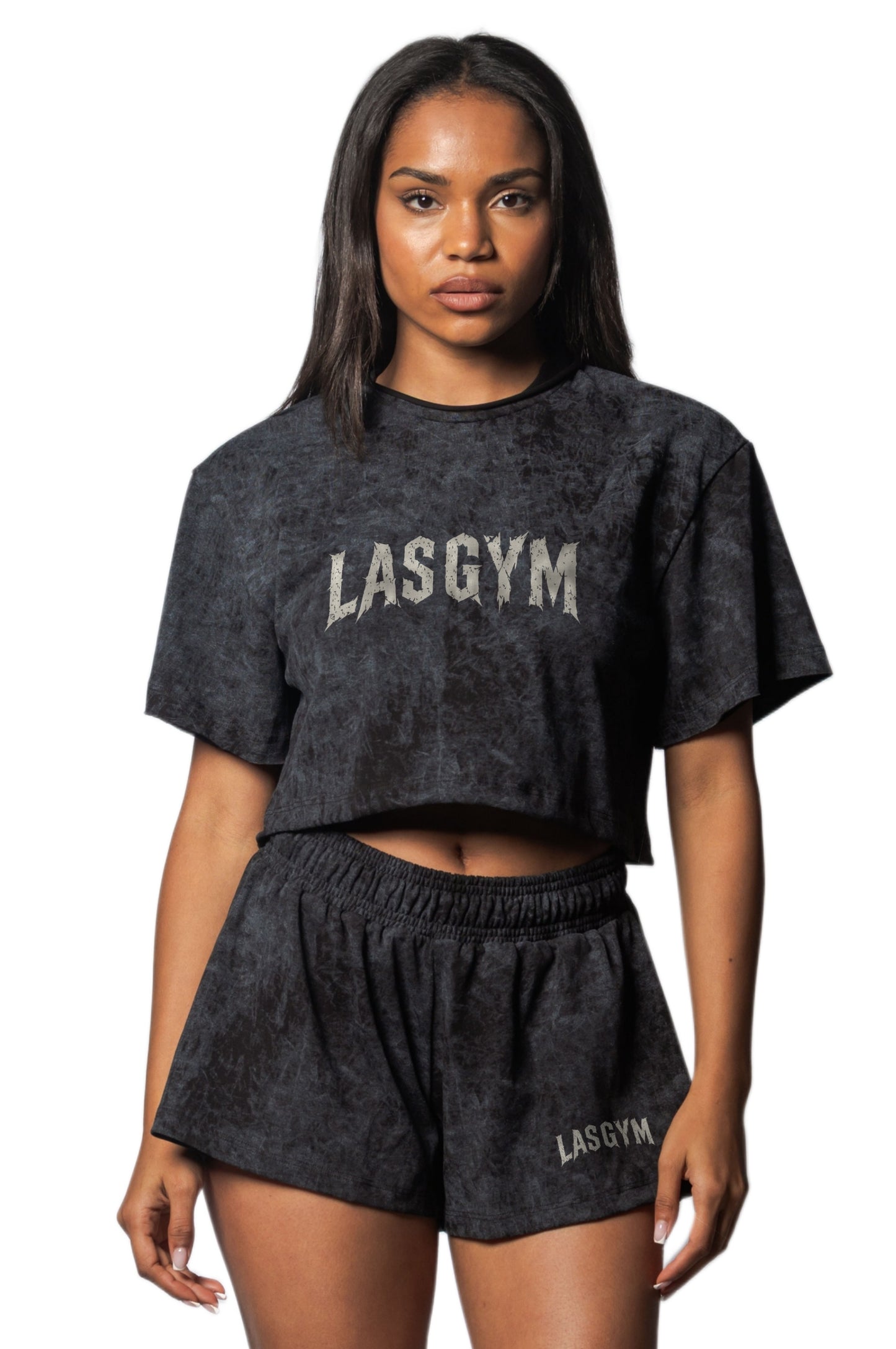 T-shirt Crop Delavè Classic