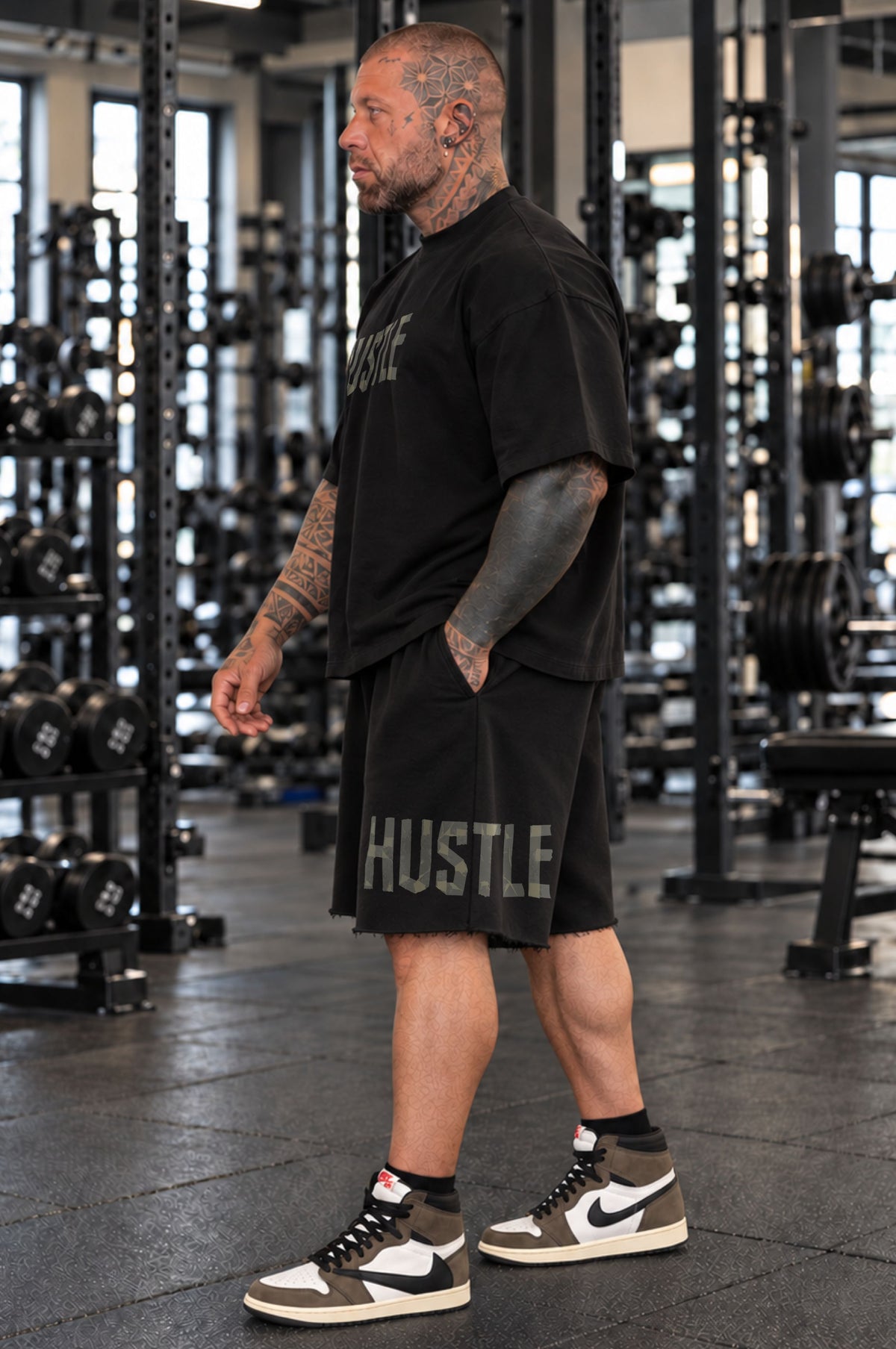 T-shirt S.Over Premium Hustle Tape Blk