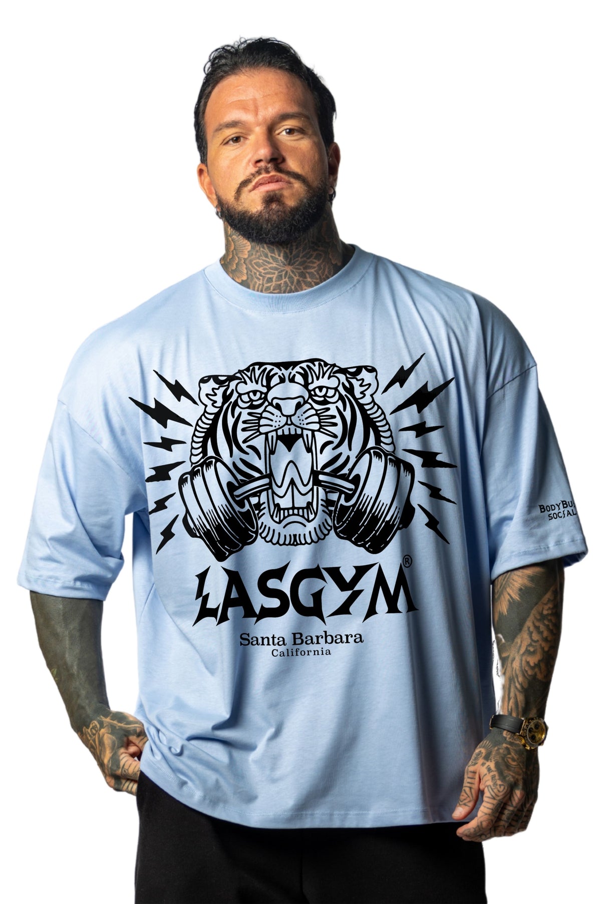 Camiseta oversize Silverlake Celeste EdT UNISEX