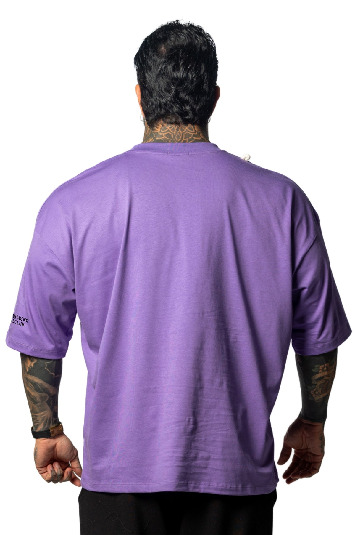 T-shirt S.Over Silverlake Man Black Lilla