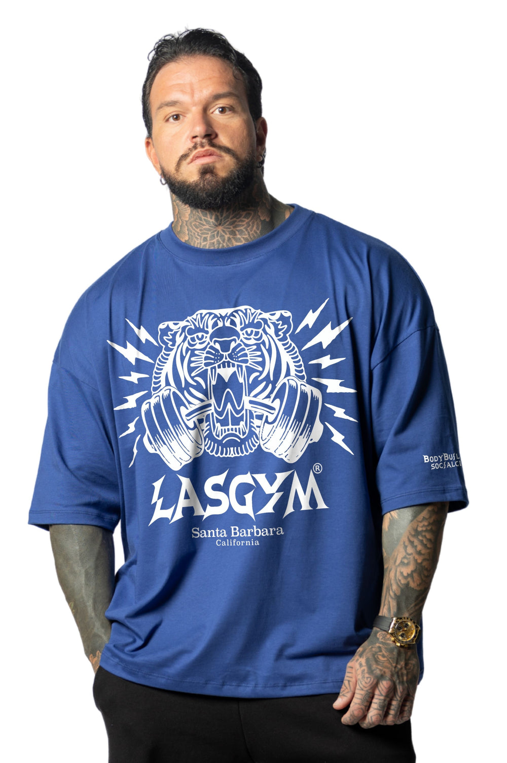 T-shirt S.Over Silverlake Man Blu
