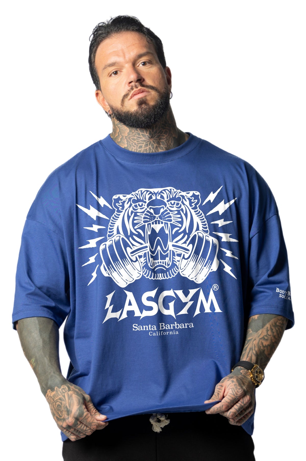 T-shirt S.Over Silverlake Man Blu